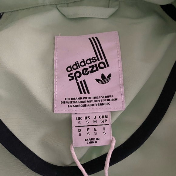 Adidas Spezial Jacket Mint Green Size S 